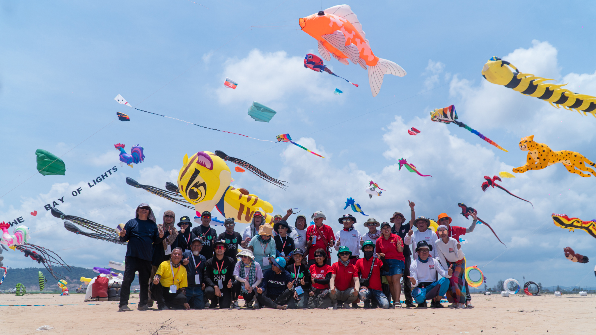 SkyFest 2023 Cambodia's First International Kite Festival Attracts