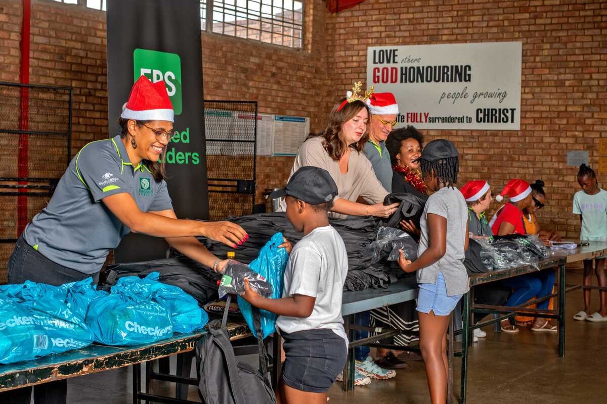 FBS and Education Africa distribute Christmas gifts