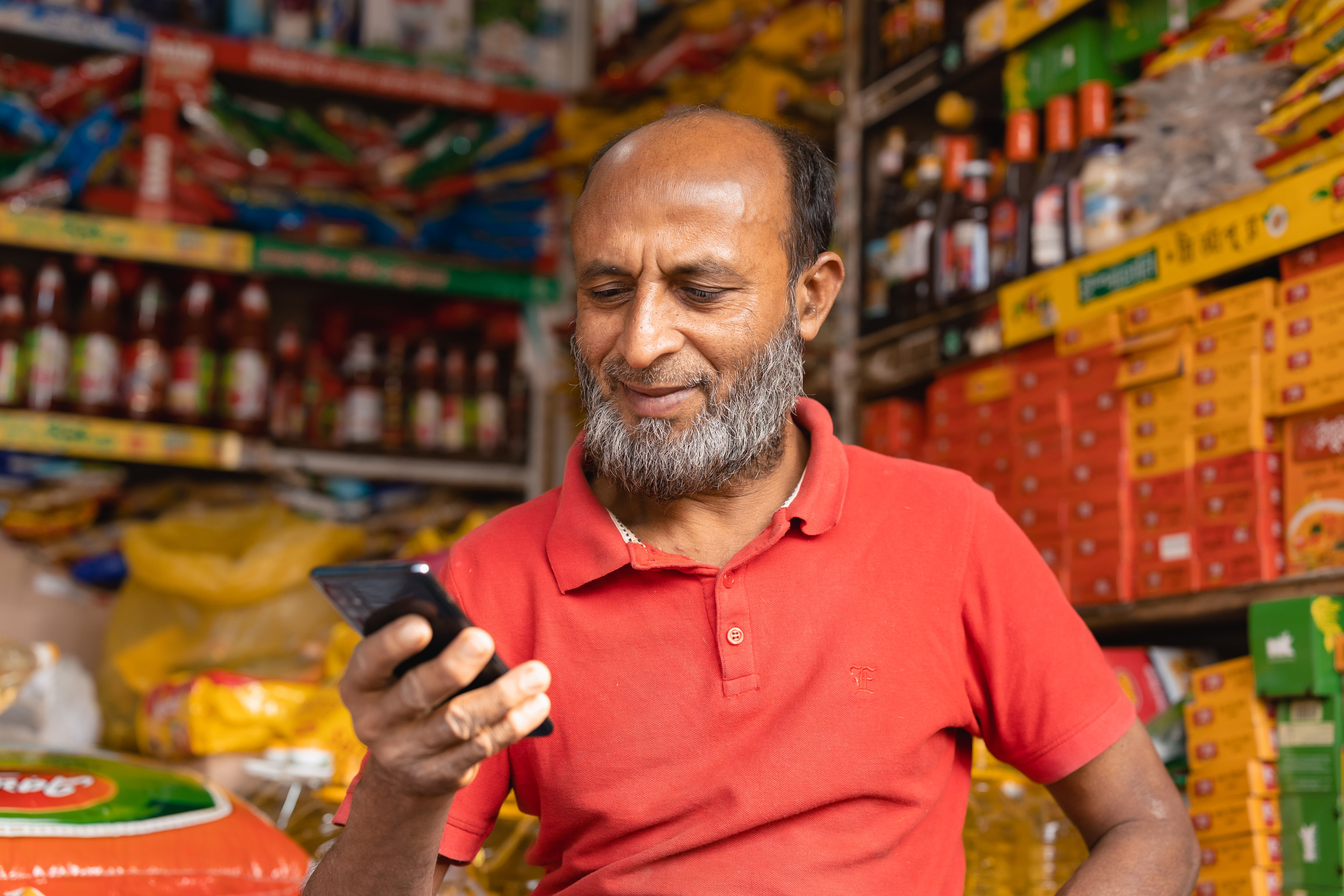 Small shop owner uses ShopUp