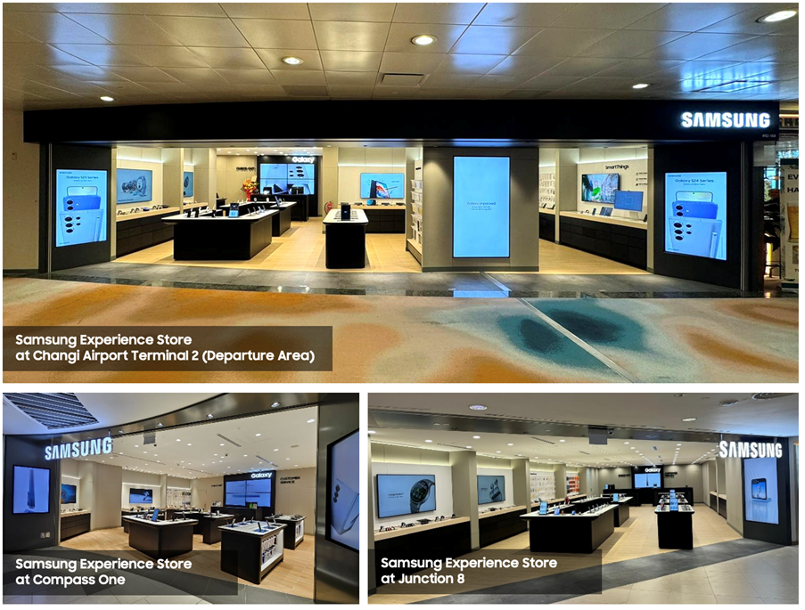 Samsung Singapore Opens Three New Samsung Experience Stores