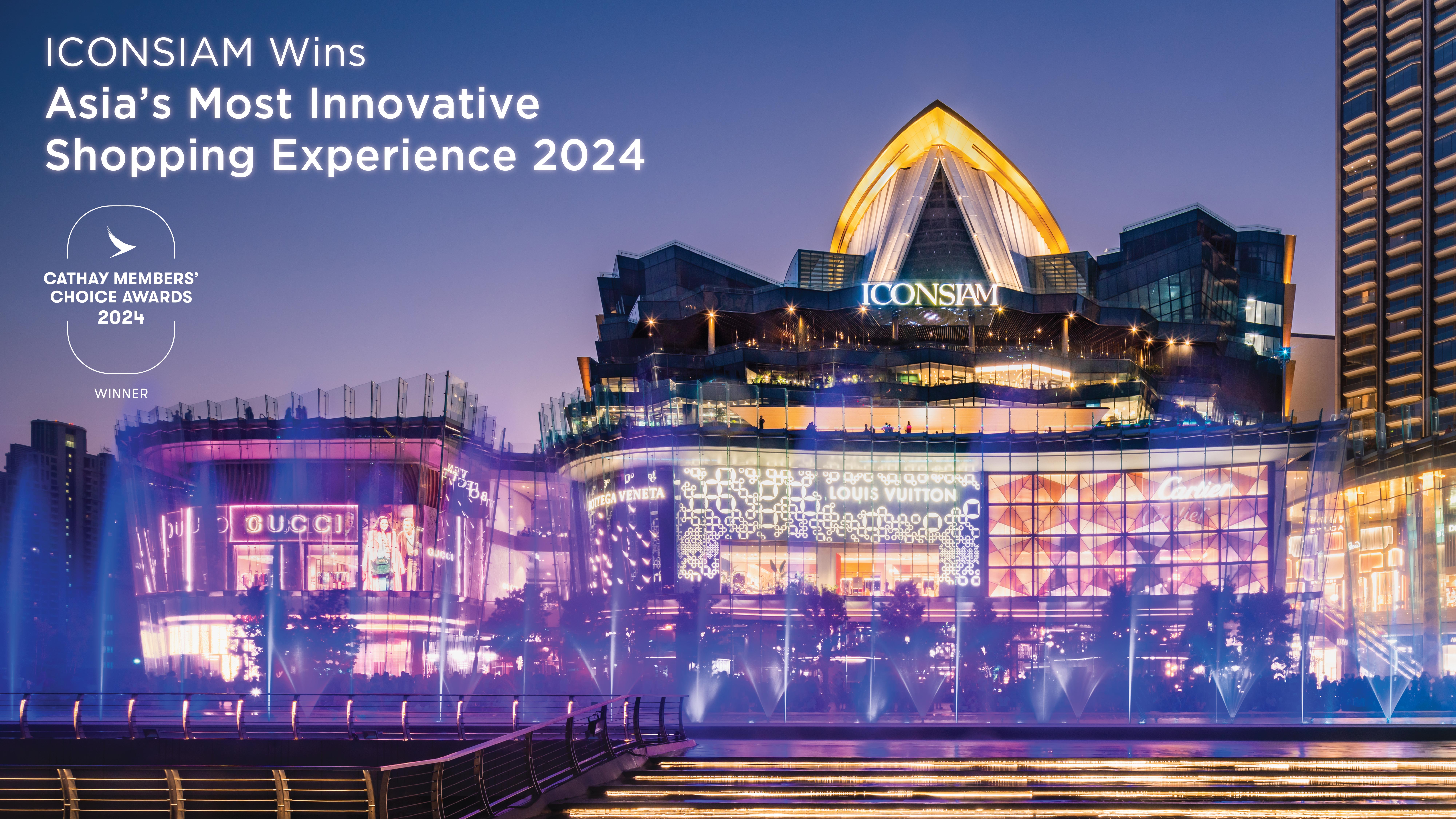 ICONSIAM Wins Asia’s Most Innovative Shopping Experience Award from Cathay Members