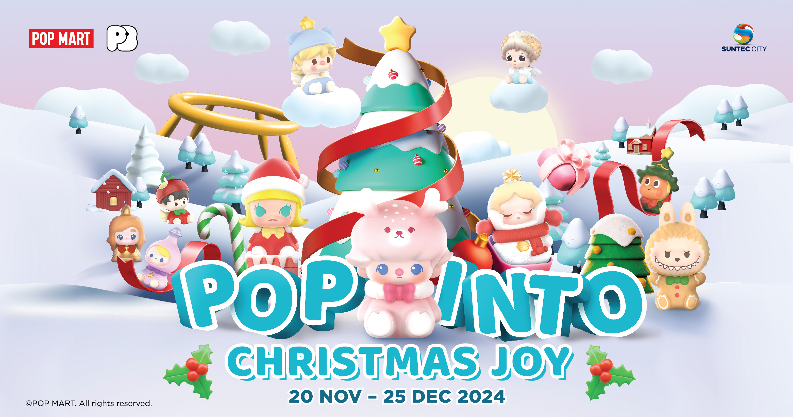 Celebrate the season with Suntec City’s inflatable playground, limited edition merchandise and mall-wide promotions