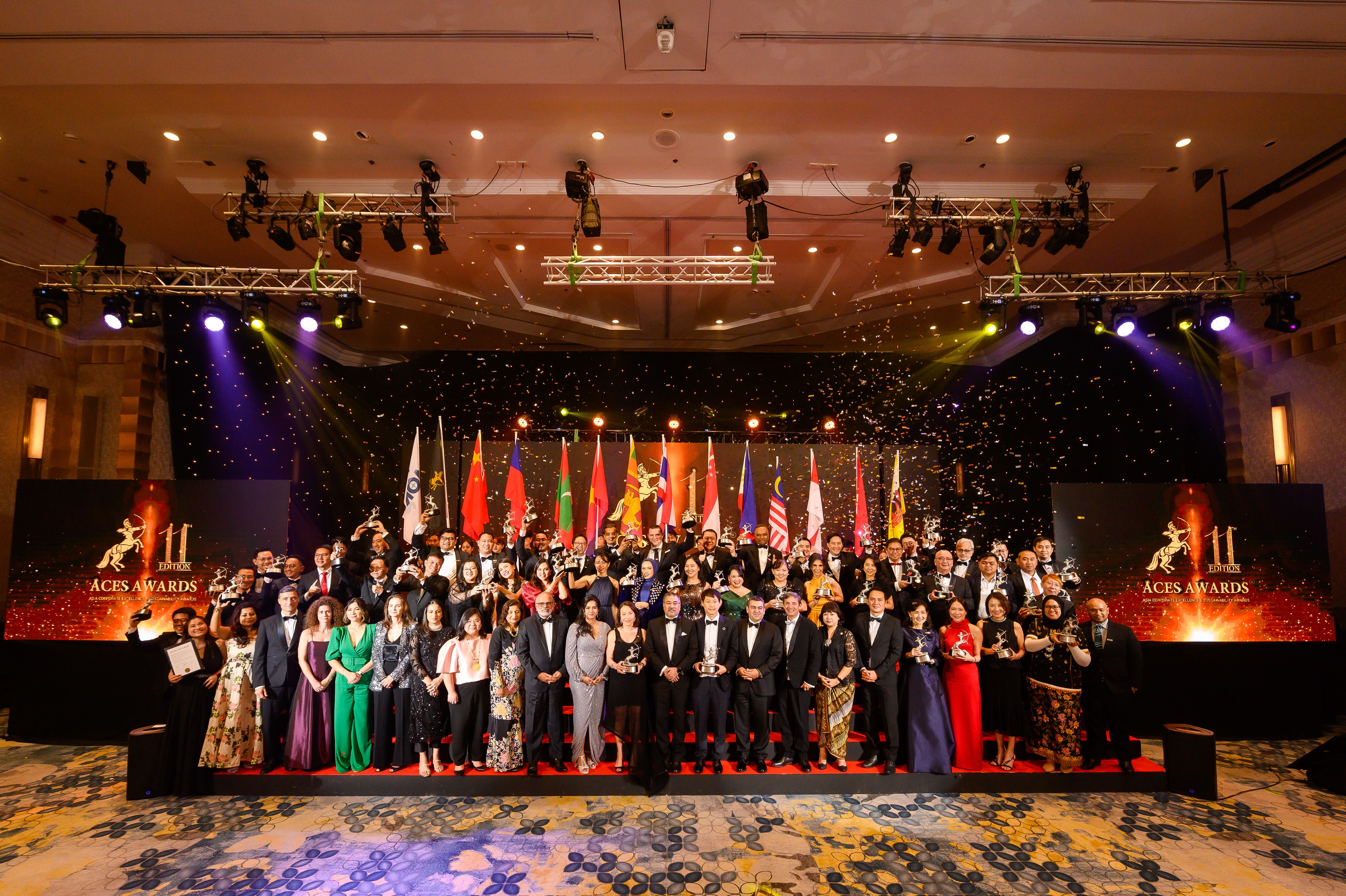 Recognising Leadership Excellence: 59 outstanding business leaders and enterprises were awarded for their exemplary leadership, on Day 2 of the ACES Awards 2024, setting new benchmarks in innovation, governance, and corporate responsibility.