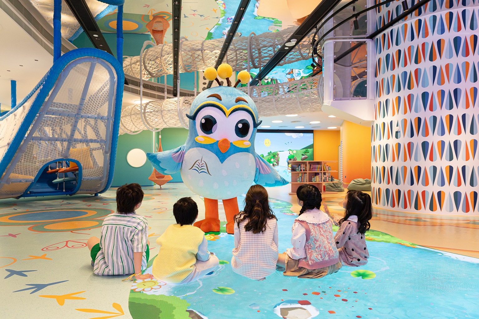 Children can also enjoy the fun and educational Galaxy Kidz summer program along with unmistakable mascot Wavey the Peacock.